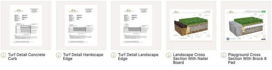 Turf Spec Sheets